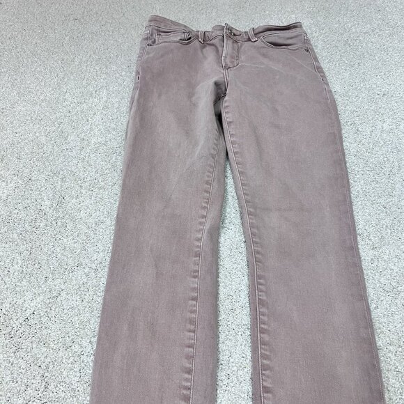 Abercrombie & Fitch Jeans Harper Super Skinny Pink Pockets Women’s Size 2 - Picture 6 of 12